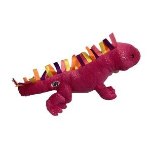 Webkinz Ganz Ribbon Iguana Hot Pink Glitter HM775 Secret Code Attached Unopened